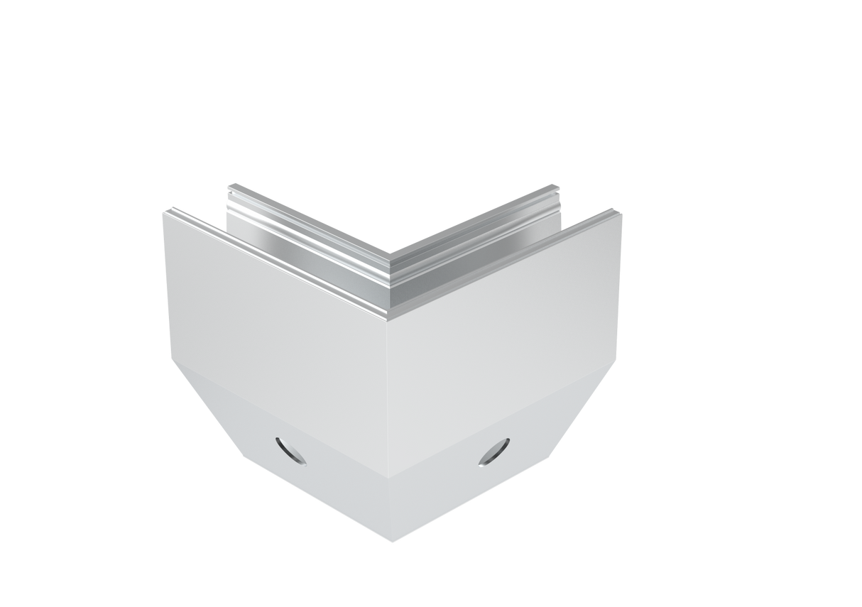 Celosklenené zábradlie-profil-bočné kotvenie