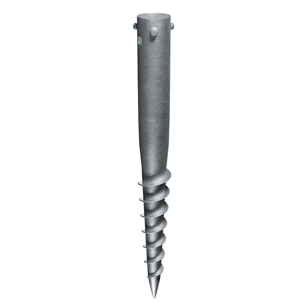 Földhorgony csavar Zn 68x1,8x650mm, 3xM8