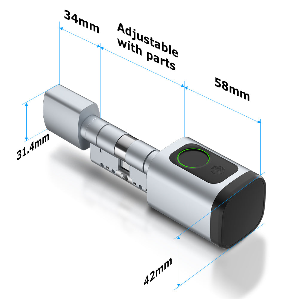 Vložka cylindrická obojstranná 70-90mm SMART