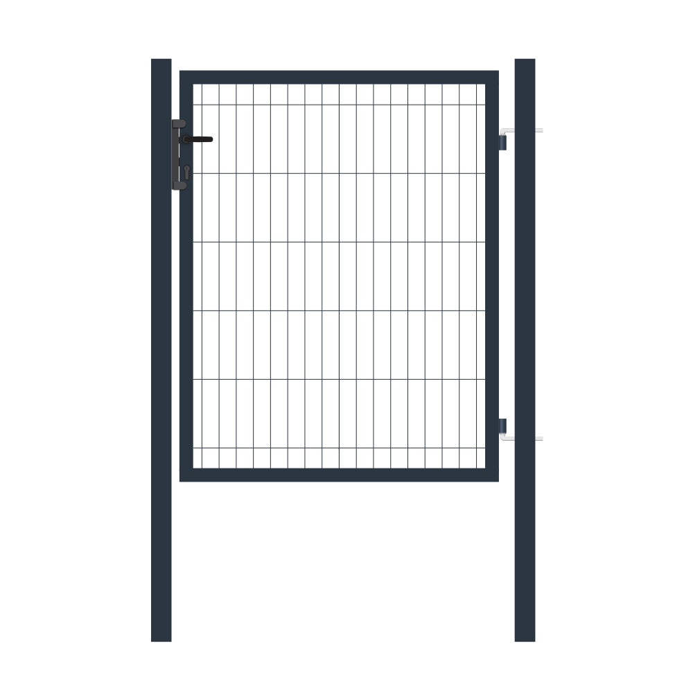 Kapufél 1kr. SQUARE ZnPVC 1000x1200mm antracit