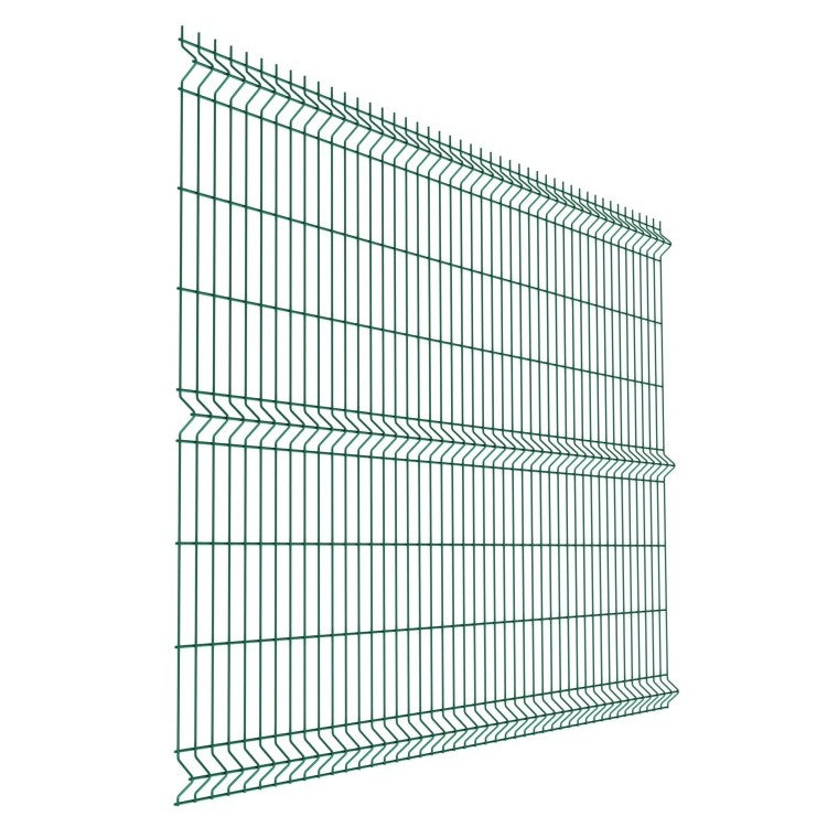 Zváraný plotový panel 3D ZnPVC 2500x1530x4mm zelená