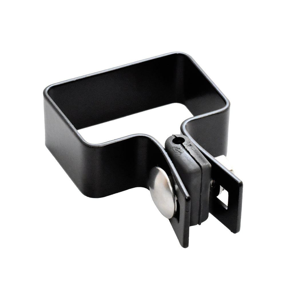 End cap for post ZnPVC 60x40mm black M