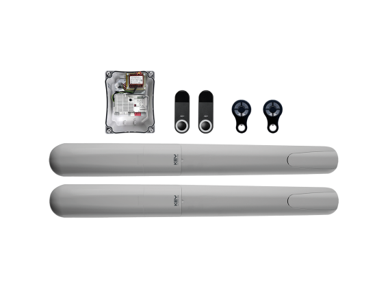 Key pohon pre dvojkrídlovú bránu, sada s fotobunkami