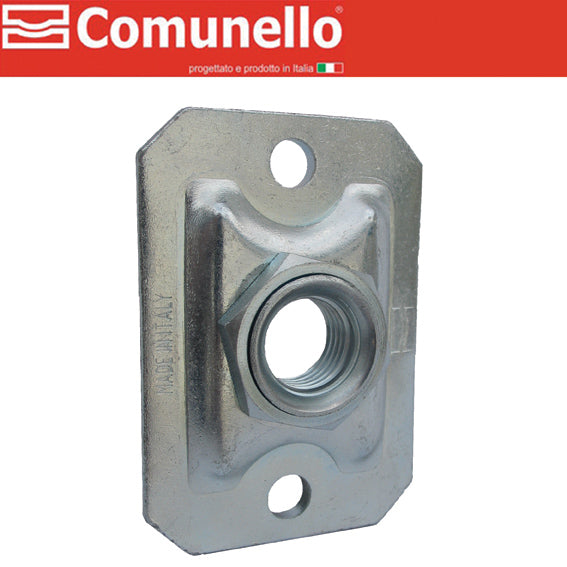 Záves- príruba kotviaca - otočná , COMUNELLO Zn, M