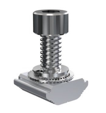 Prizma so skrutkou a podlož. pre hliníkove profily