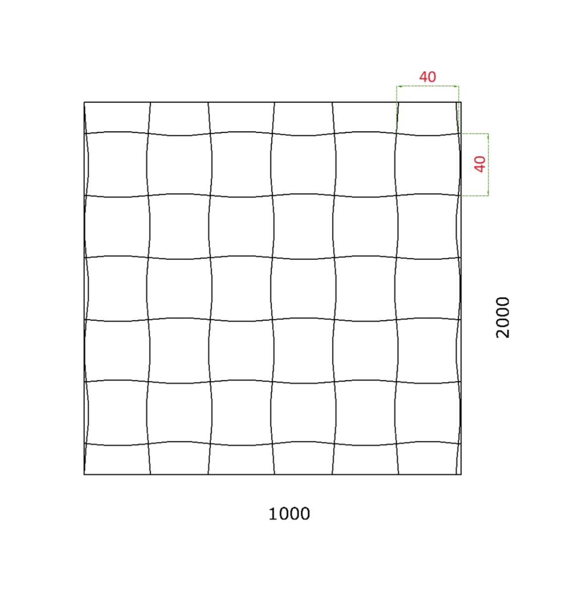 Dizajnový 3D plech, t1,2mm - Zn