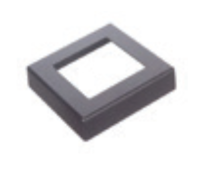 Hliníková krytka kotviacej platne stĺpika 80x80 R7016