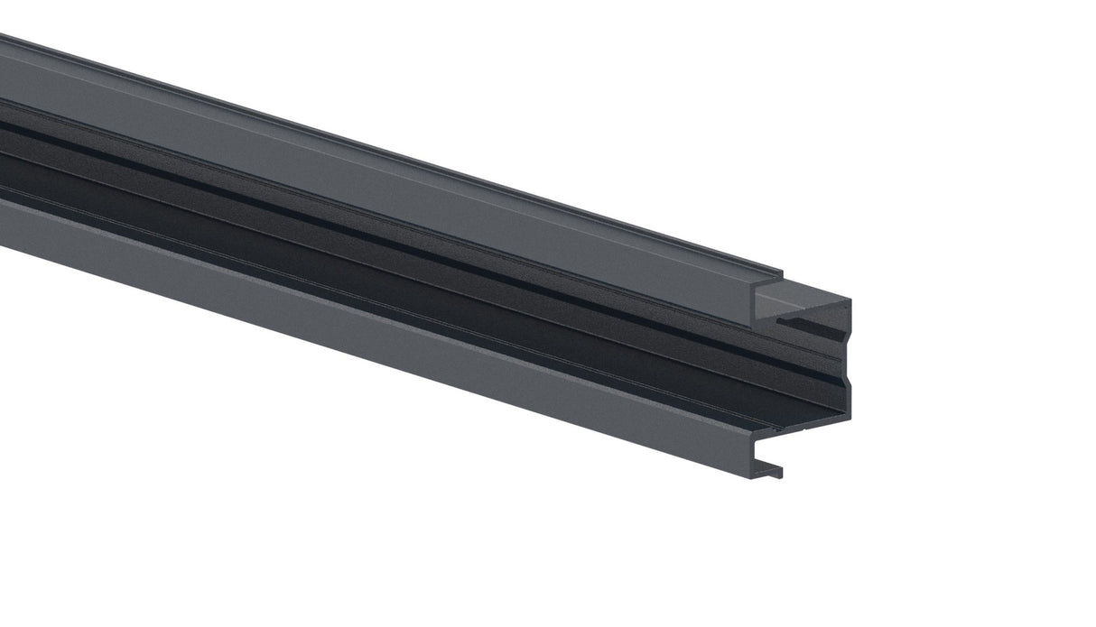 Alumínium oszlop 40-ről 20 mm betétre, 40 x 26 – 6,0 m – Antracit RAL 7016