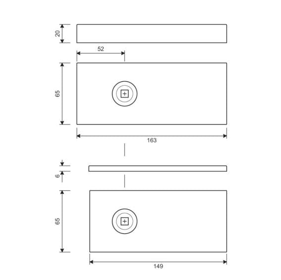 Zámka pre sklenené dvere AISI304 UV