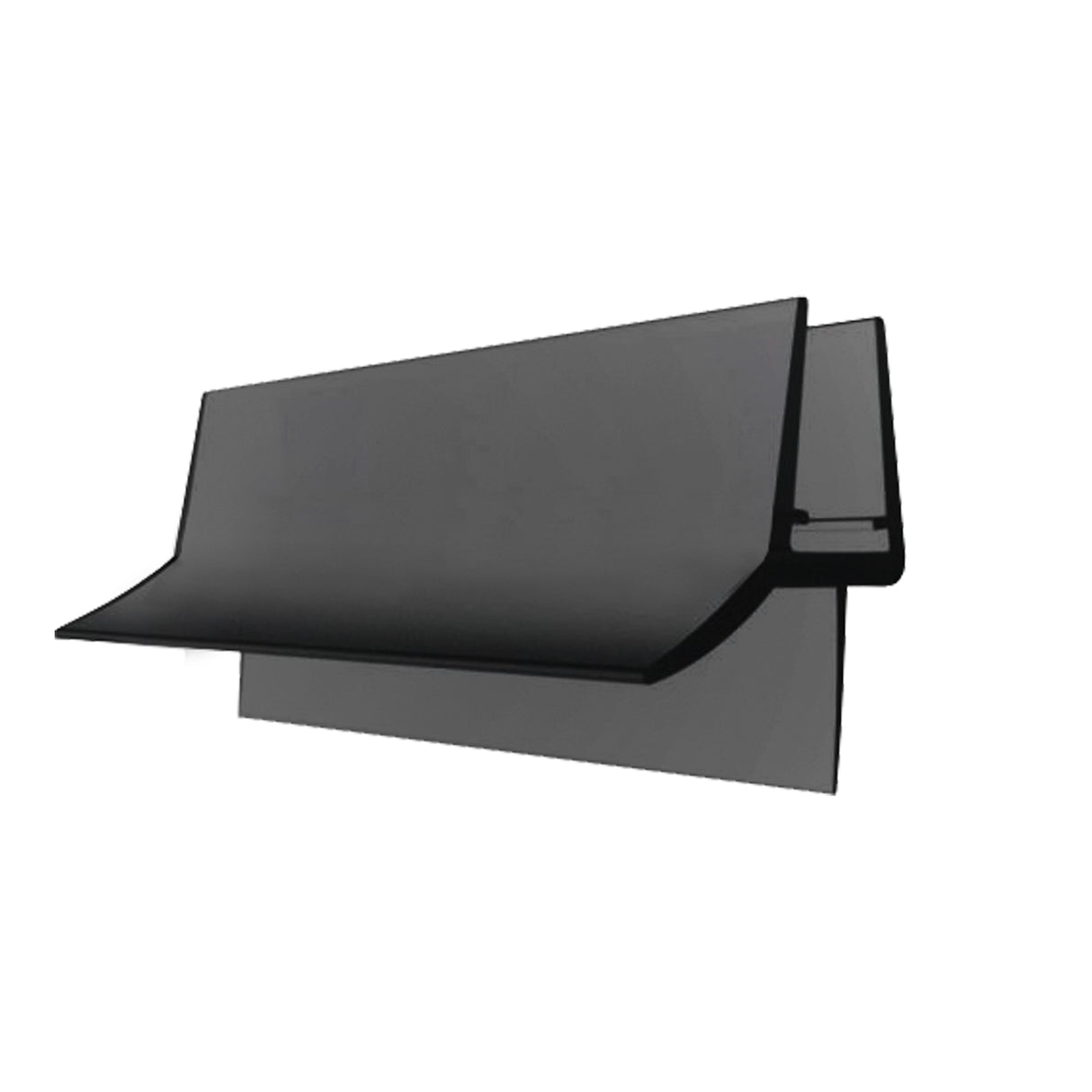 Tesniaca lišta na dvere black