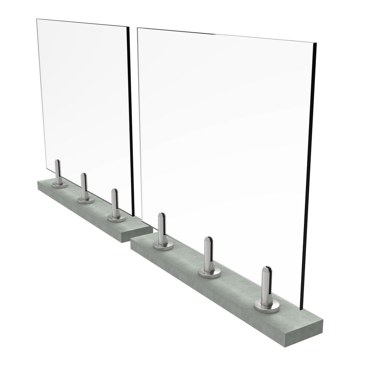 Spigot zábradlie AISI304 tabuľové 1,0kN