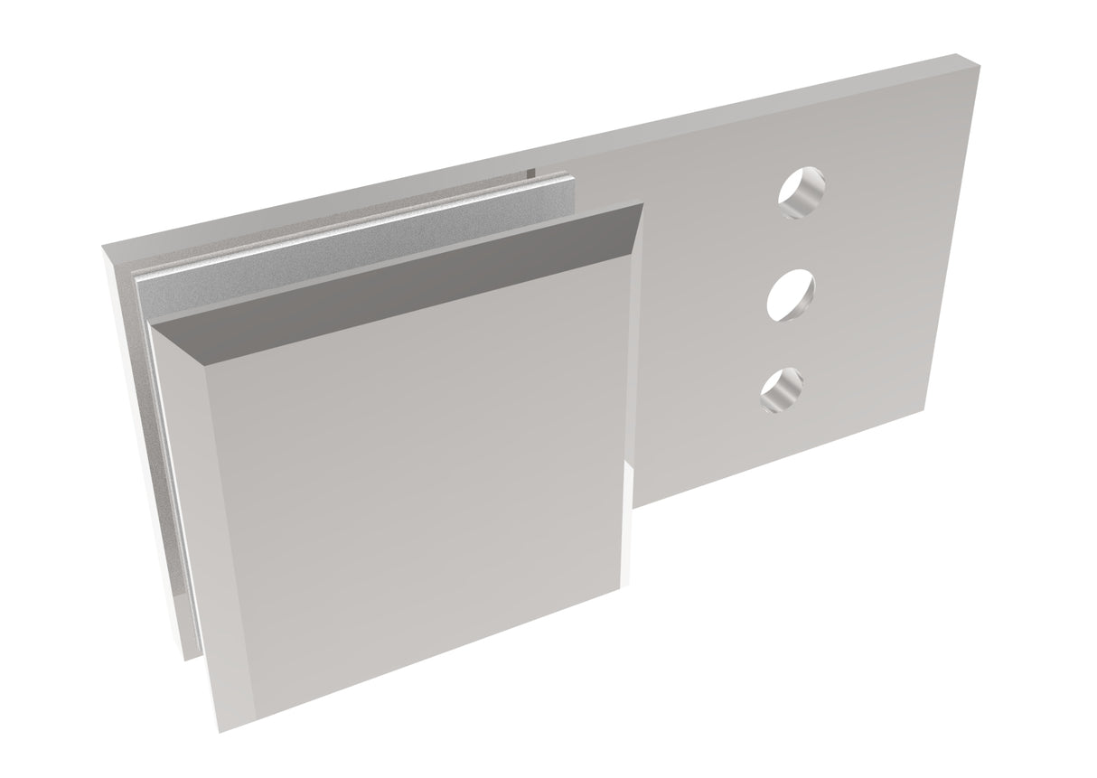 Zasklenie pevne - držiak skla, Zamak,T 8-10mm