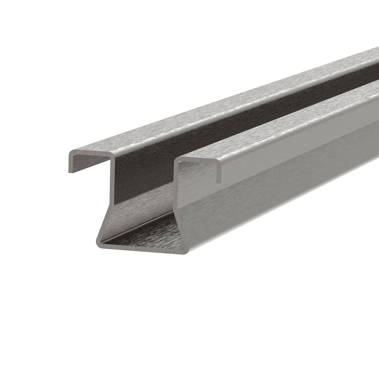 Koľajnička vodiaca spodná pre závesné brány Zn, t3