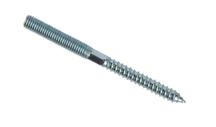 Dowel screw with metric-and wood thread, stainless steel, AISI304, M10x100