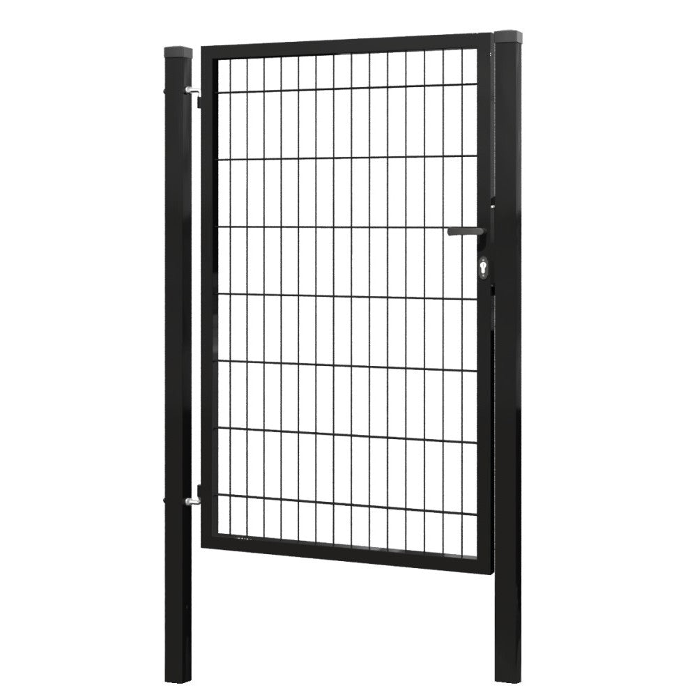 Bránka 1kr. 2D BOX ZnPVC 1000x1500mm RAL 9005 čierna matná