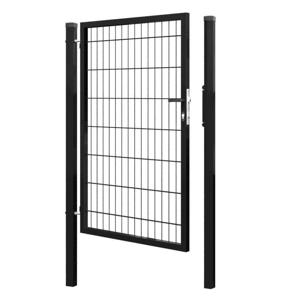 Kapus 1kr. 2D BOX ZnPVC 1000x1500mm RAL 9005 fekete matt