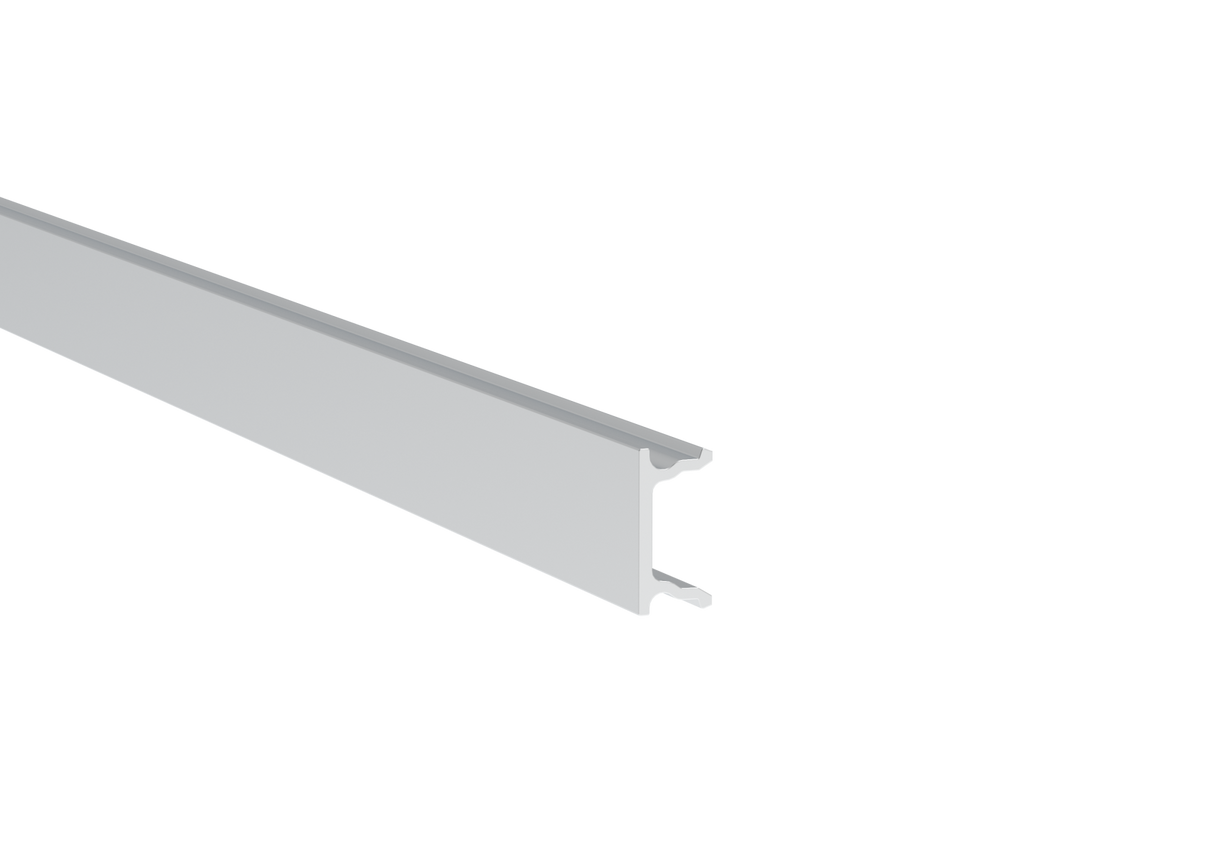 Krycia lišta pre samonosný sklenený prístrešok AL/PR7