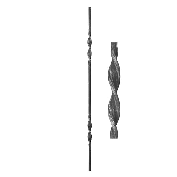 Tyč kovaná h910, b26,5 12x12mm