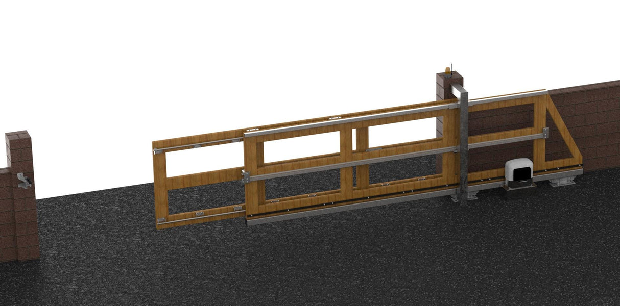 Teleskopický systém pre sam bránu do 8m, 2dielna