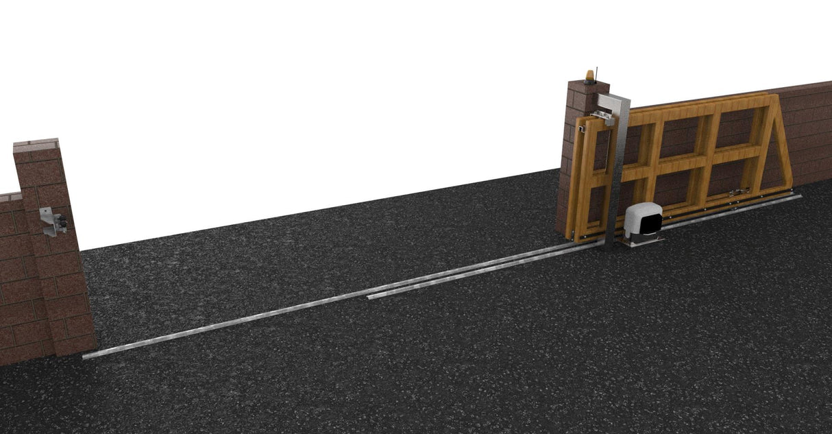 Teleskopický systém pre kol. bránu do 15m, 2dielna