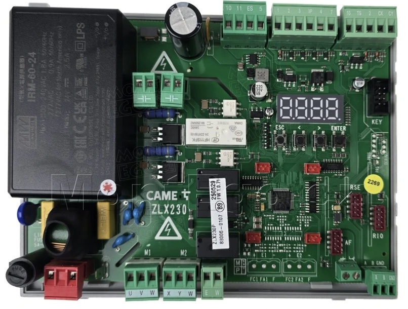 Skrinka s elektronikou pre dvojkrídlovú bránu - rozšírene funkcie, náhrada ZA3P