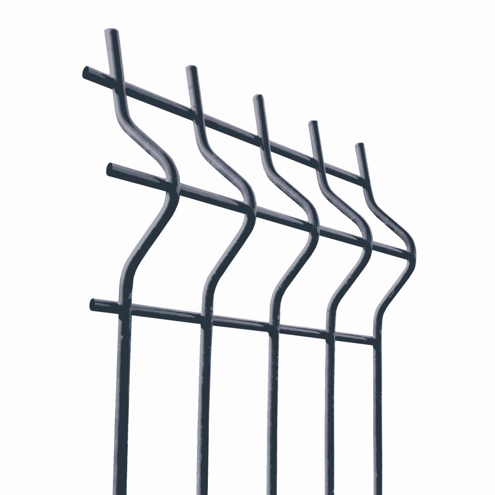Hegesztett kerítéspanel 3D ZnPVC 2500x1730x5mm antracit