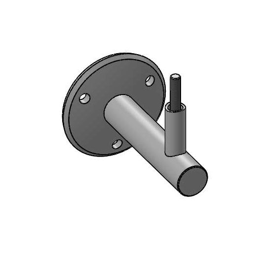 Držiak madla na stenu