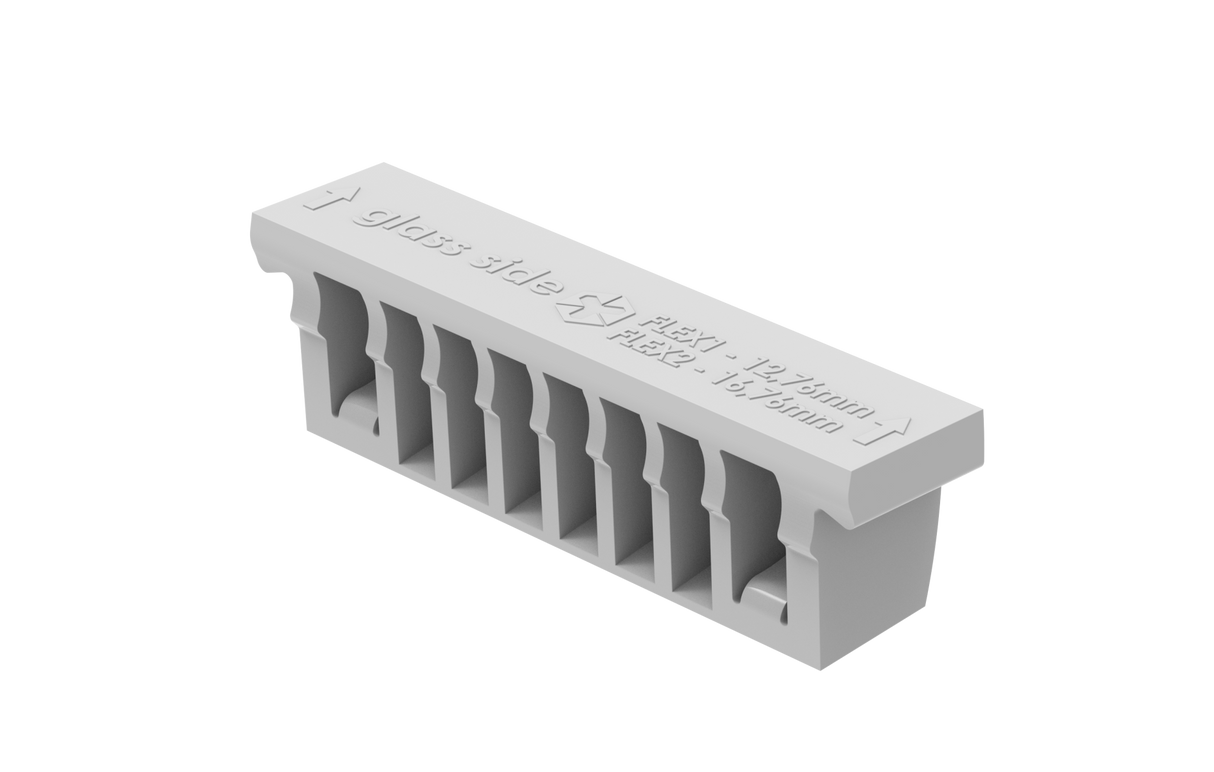 Nastaviteľný set pre kotvenie skla - excenter