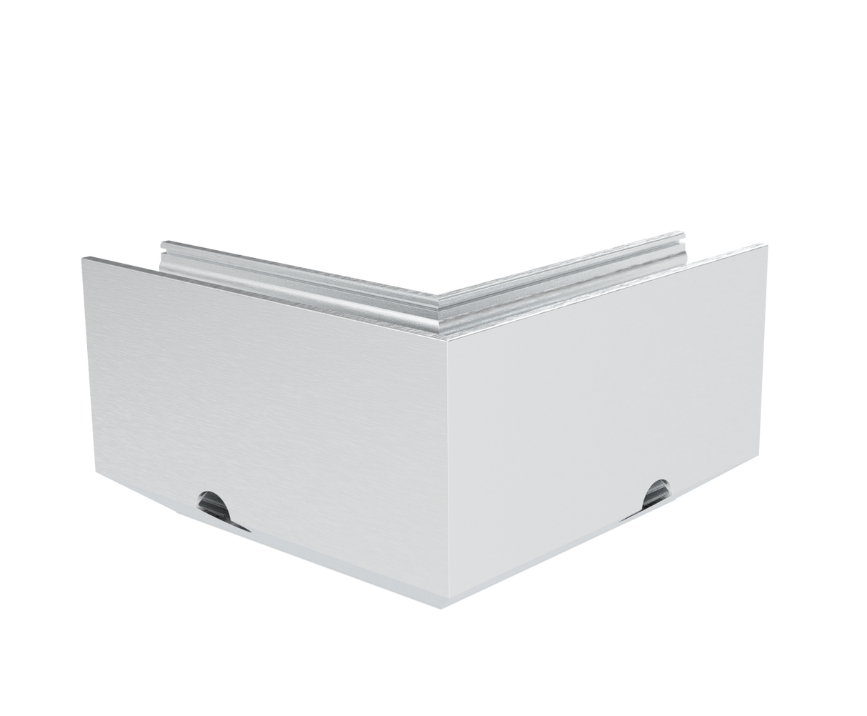 Celosklenené zábradlie-profil-bočné kotvenie