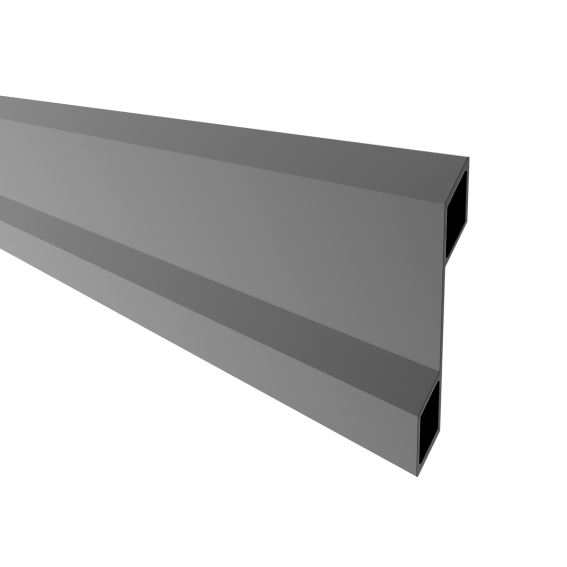 Aluminum fence slat 20x120-3000mm
