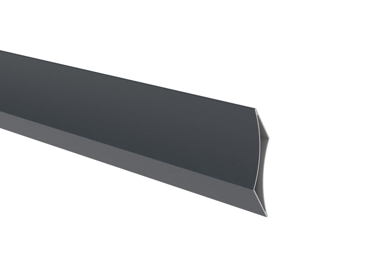 Hliníková plotová žalúzia 20x105 zaoblená - 2500mm