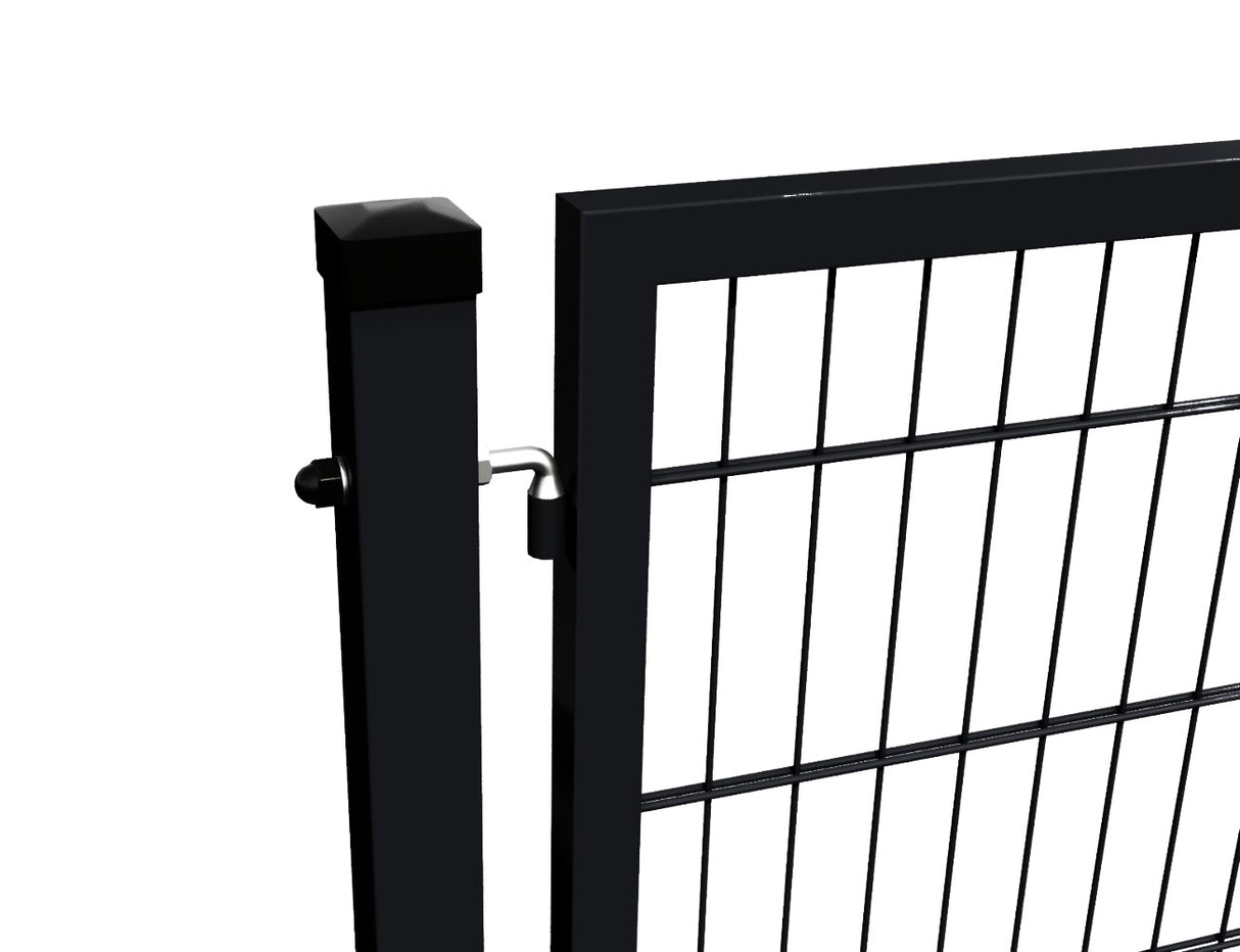 Kapus 1kr. 2D BOX ZnPVC 1000x1500mm RAL 9005 fekete matt
