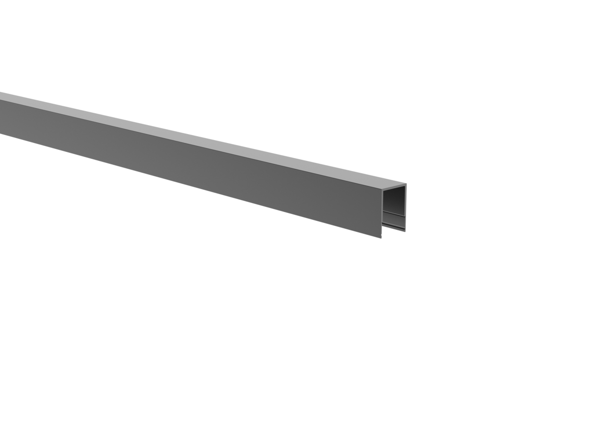 Hliníková horná ukončovacia lišta výplne FG/F20