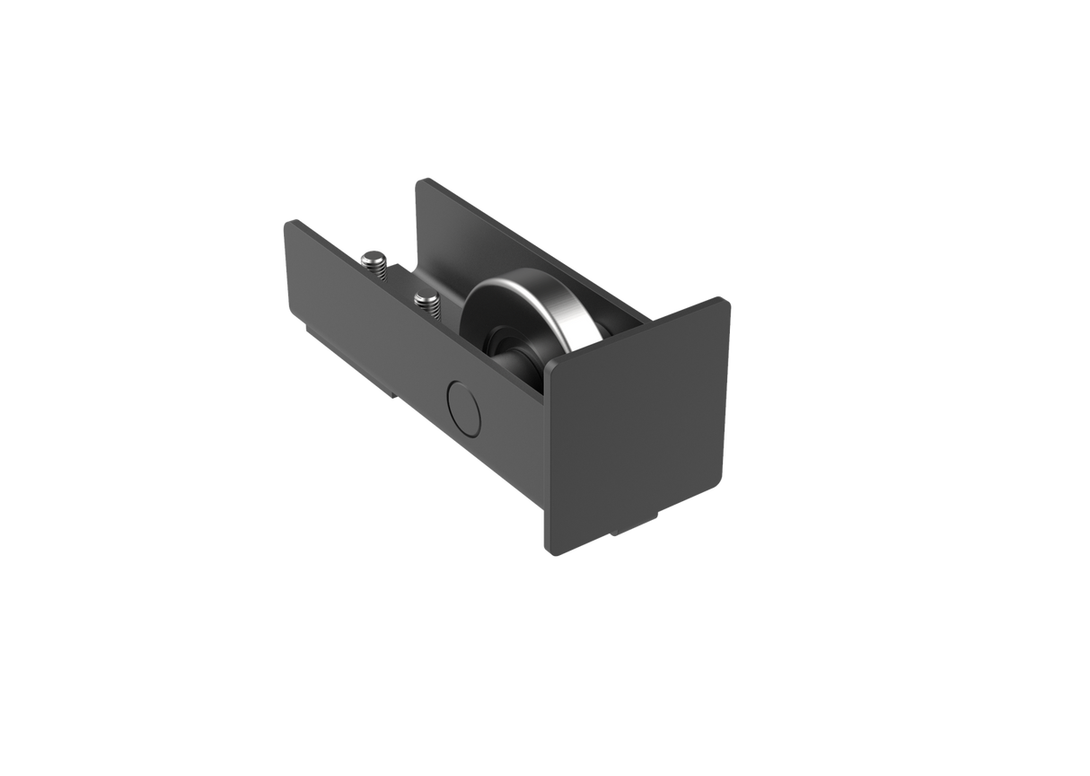 Koliesko dojazdové s krytkou Zn, profile 80x80, čierne