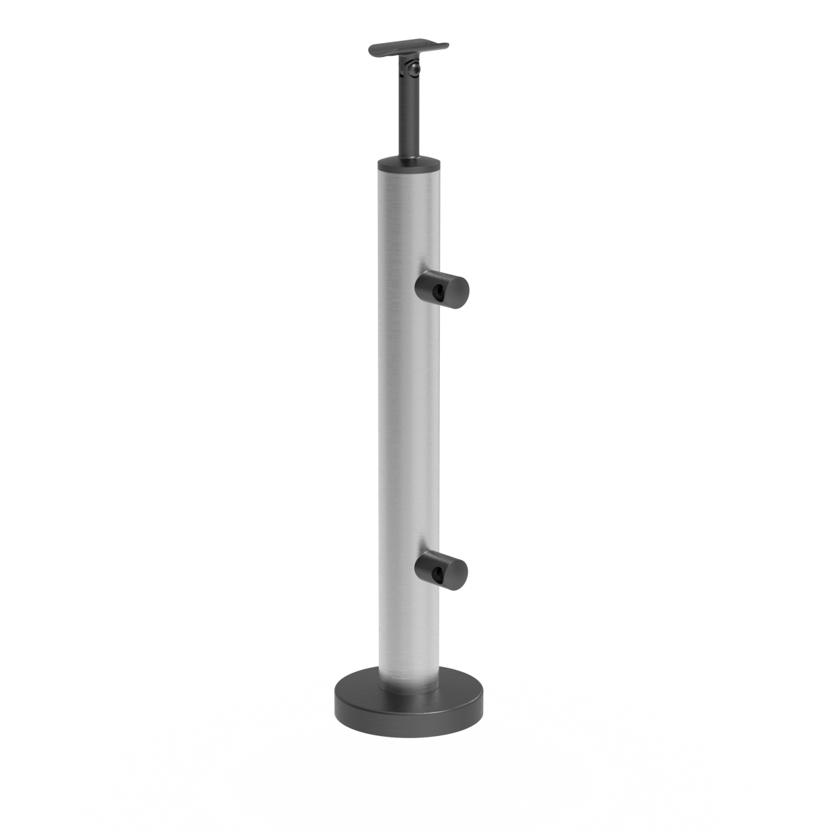 Stĺpik pre nerezové zábradlie, vrchné kotvenie