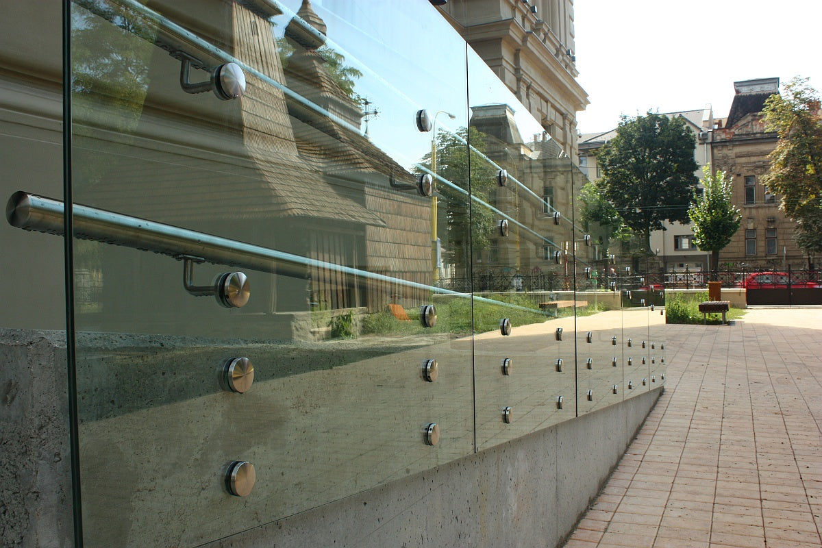 Kruhový držák skla