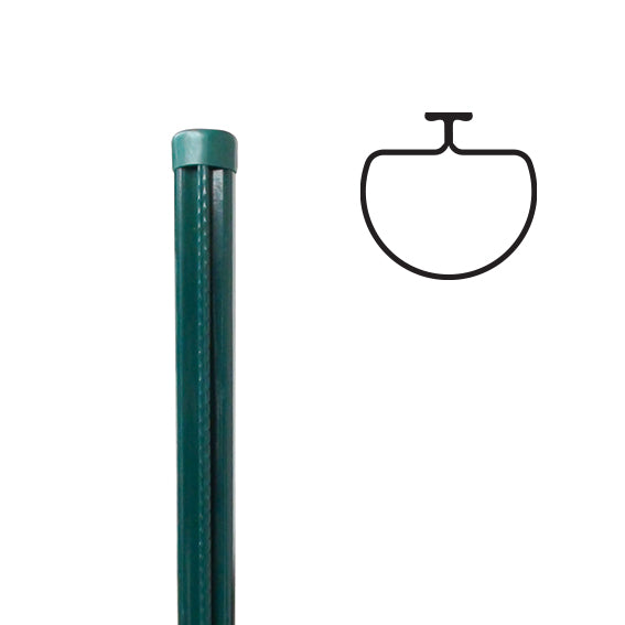 Univerzális oszlop D48mm ZnPVC 2000mm zöld