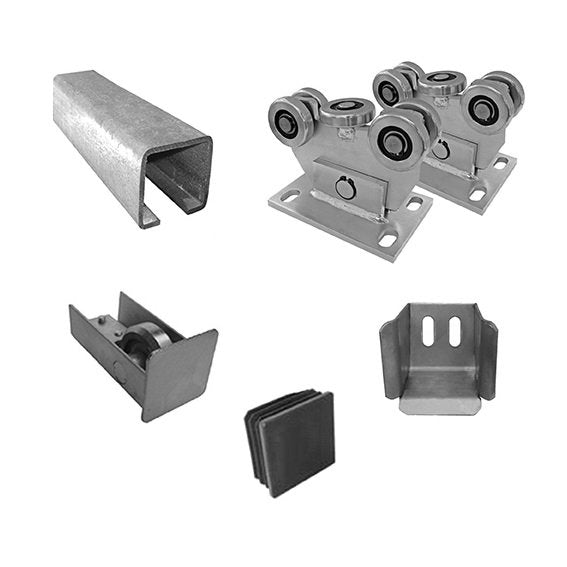 Cantilever sliding gate set up to 4m Zn, 60x60mm