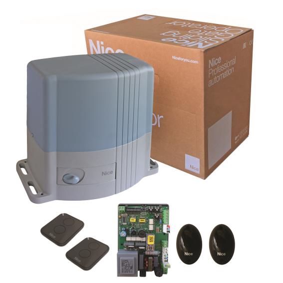 NICE pohon pre posuv. brány, set, max 1500kg