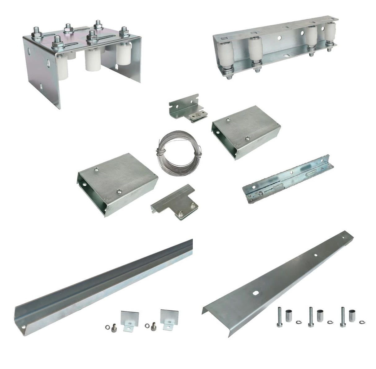 Teleskopický systém pre kol. bránu do 15m, 2dielna