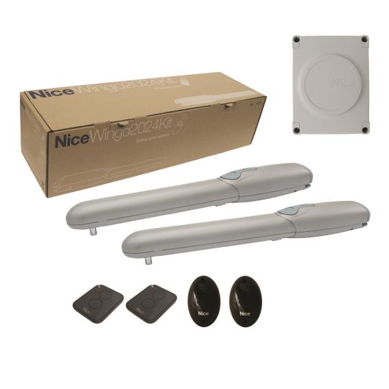 Nice pohon pre dvojkrídlovú bránu, sada s fotobunkami