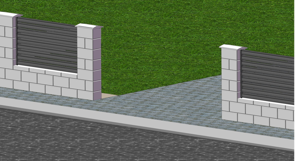 Hliníkový adaptér 64x38-6000mm pre žalúzie do 46mm