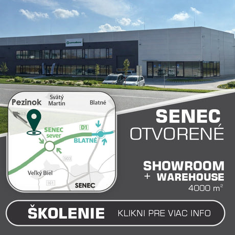 NOVÉ PREDAJNÉ CENTRUM A SHOWROOM