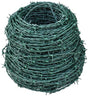 Ostnatý drôt ZnPVC 2,0/2,5mmx100m zelená