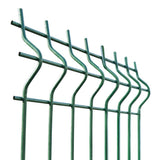Zváraný plotový panel 3D ZnPVC 2500x1530x4mm zelená