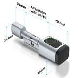 Vložka cylindrická obojstranná 70-90mm SMART
