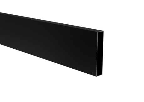 Hliníková plotová výplň 20x100x1,1 - 6000mm čierna R9005