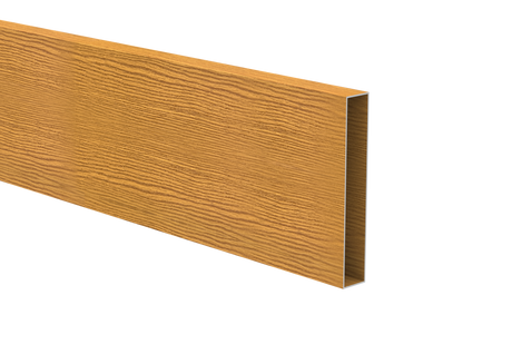 Hliníková plotová výplň 20x120x1,4 - 6000mm svetlý dub