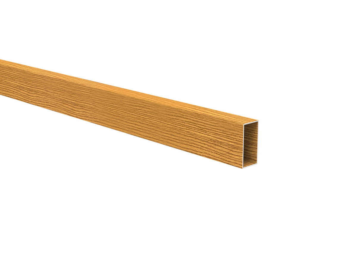 Hliníková plotová výplň 20x40x1,2 - 6000mm svetlý dub