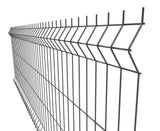 Zváraný plotový panel 3D ZnPVC 2500x1030x4mm antracit